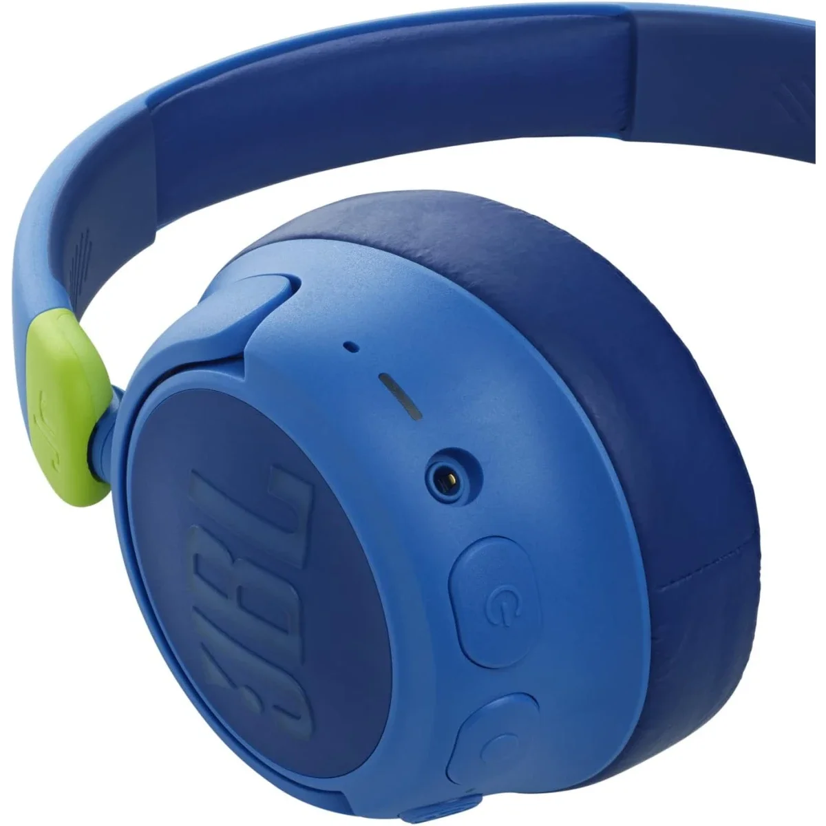 سماعات رأس للأطفال JBL JR460NC لاسلكية فوق الأذن مع إلغاء الضوضاء باللون الأزرق - Thumbnail 4