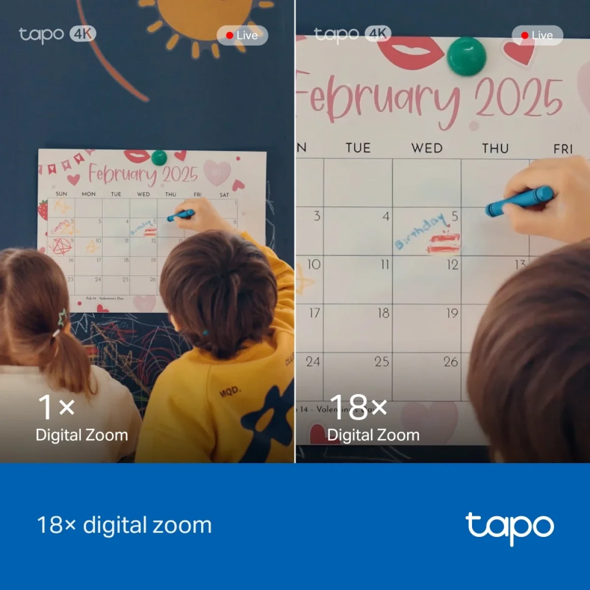 كاميرا مراقبة داخلية متحركة 4K TP-LINK Tapo C260 - Image 3