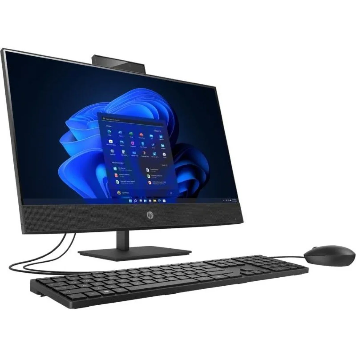 كمبيوتر الكل في واحد HP ProOne 440 G9 مقاس 24 إنش IPS FHD بمعالج Intel Core i7-14700T وذاكرة 16GB وتخزين 512GB SSD لون أسود - Image 2