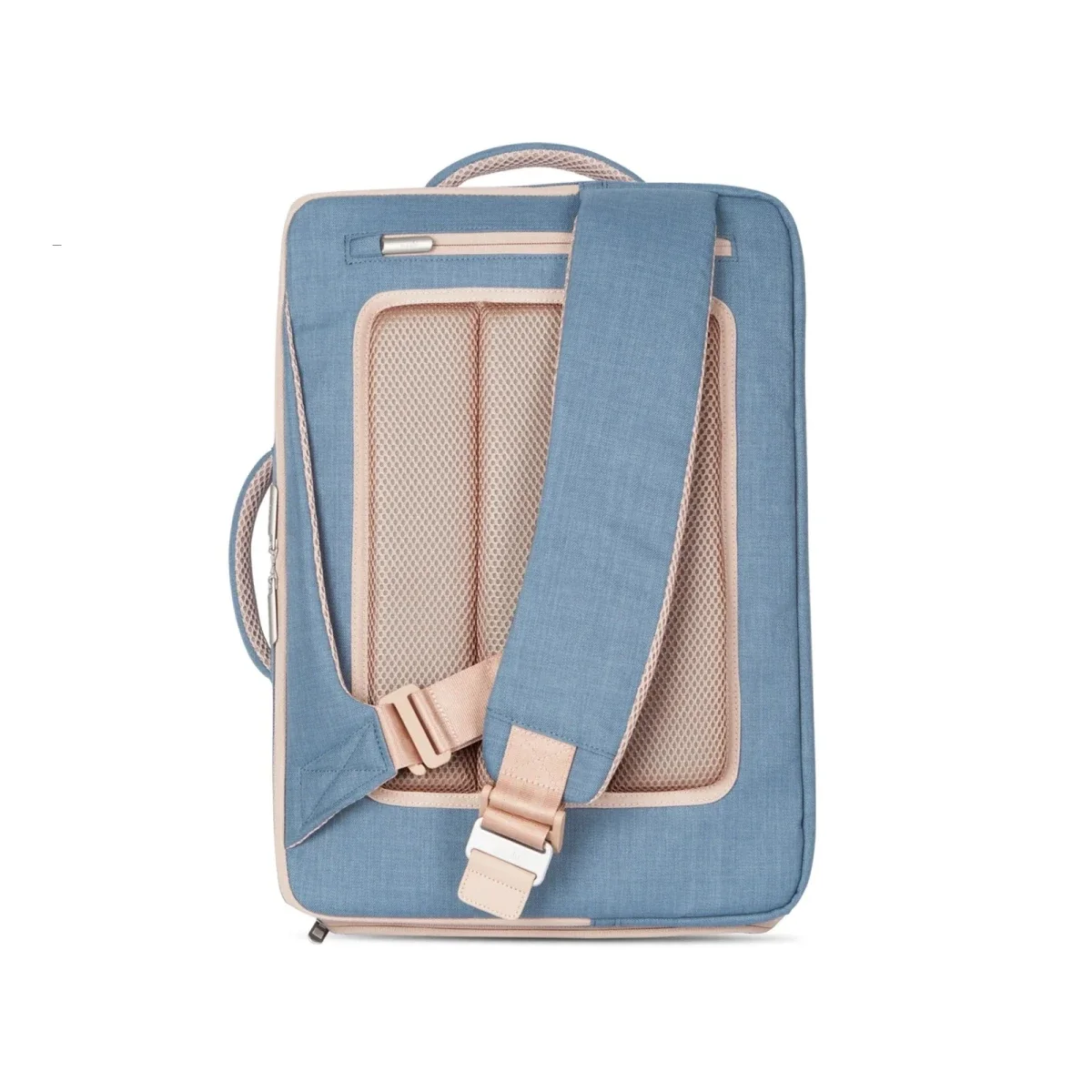 Moshi Venturo Ultra-Lightweight Crossbody Laptop Backpack for up to 15-inch Laptops - Steel Blue - Image 2