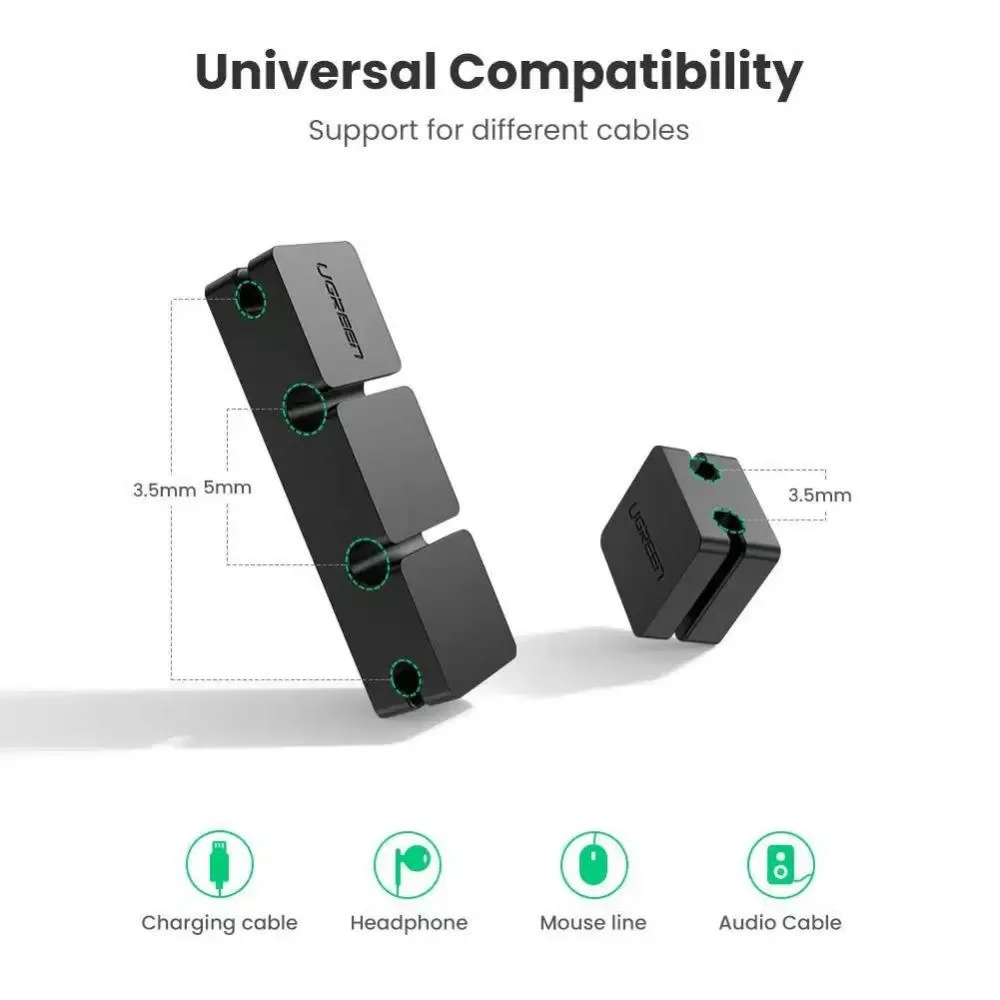 Ugreen 70585 Cable Holder Clips for Cable Management - Thumbnail 3