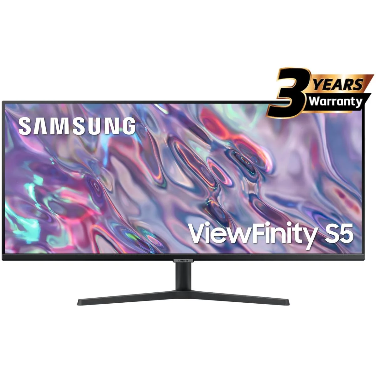 شاشة Samsung ViewFinity S5 (C500) للأعمال 34 إنش UWQHD VA بتردد 100 هرتز واستجابة 5 مللي ثانية