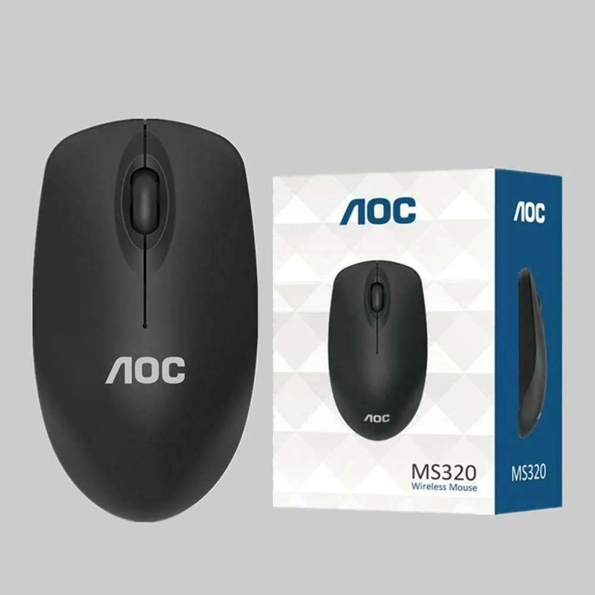 AOC MS320 Wireless Mouse with 2.4GHz USB Receiver, 1600 DPI - Image 2