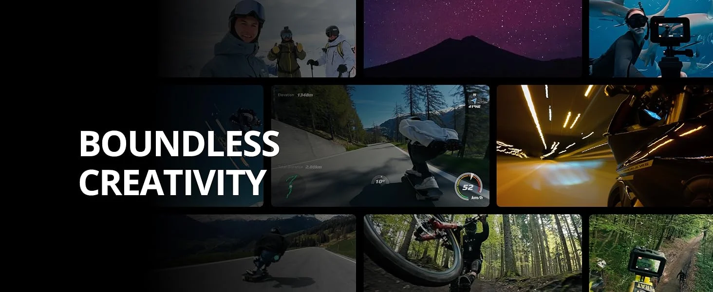 كاميرا أكشن DJI Osmo Action 4 Adventure Combo مقاومة للماء 4K/120fps - Thumbnail 30