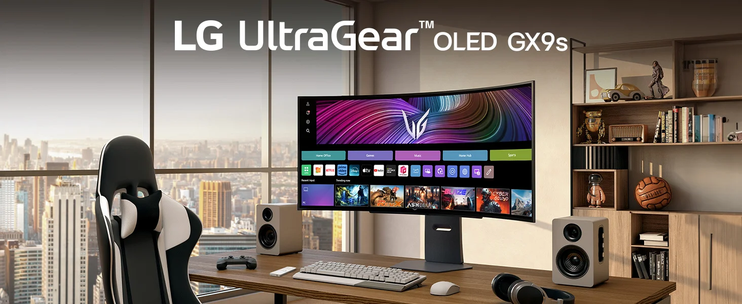 LG UltraGear 45GX90SA-B 45-Inch OLED WQHD Curved Gaming Monitor, 240Hz, 0.03ms - Image 7