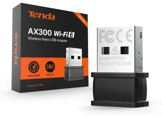 محول USB نانو Tenda W311MI V6.0 AX300 واي فاي 6 - Image 8