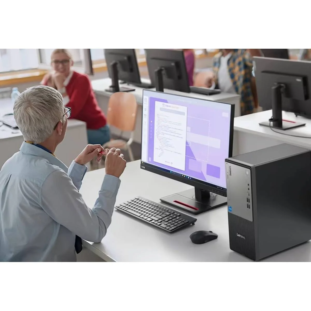 Lenovo ThinkCentre neo 50t Gen 5 Desktop, Intel Core i7-14700, 16GB DDR5, 512GB SSD - Image 5