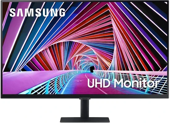 شاشة Samsung S8 مقاس 27 إنش بدقة 4K UHD IPS مع HDR10 وUSB-C وحامل قابل للتعديل - أسود - Image 11