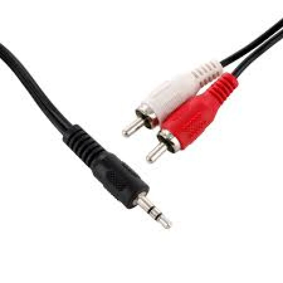 كابل صوت 3.5mm إلى 2 RCA بطول 3 متر