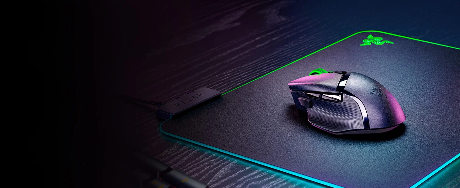 ماوس ألعاب Razer Basilisk V3 X HyperSpeed لاسلكي بمستشعر بصري 18K، أبيض - Thumbnail 15
