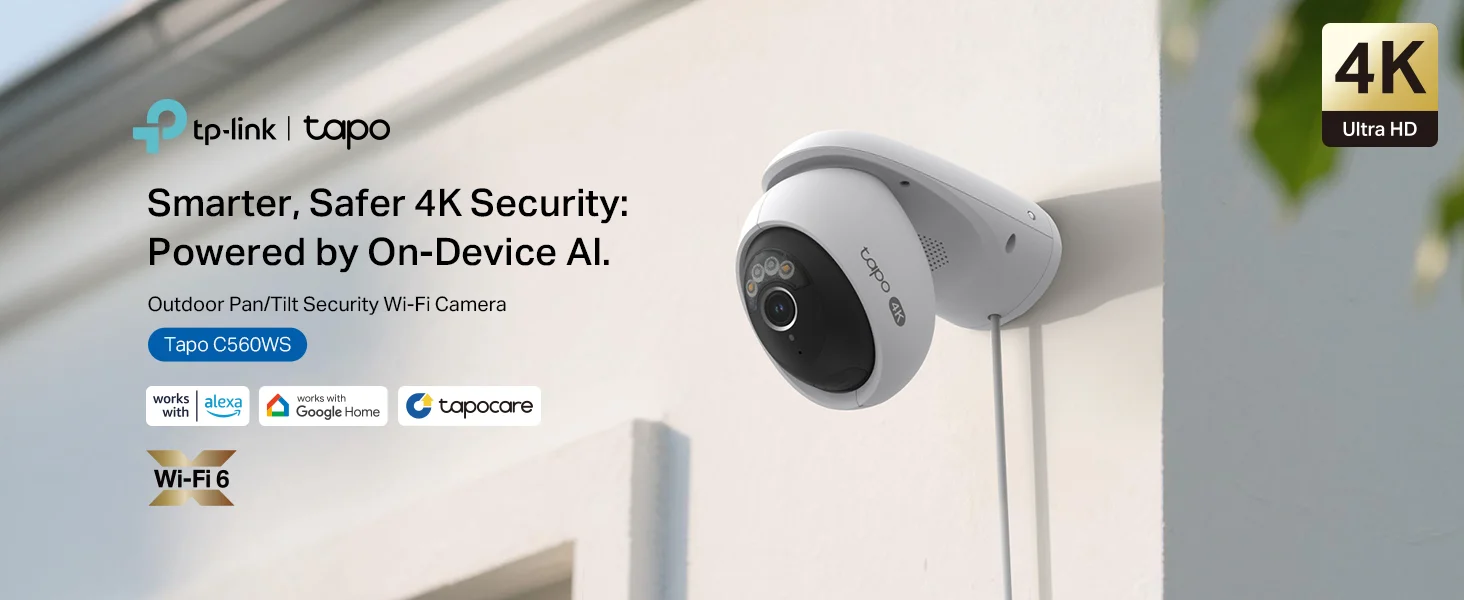 TP-LINK Tapo C560WS 4K 8MP Outdoor Security Camera with Wi-Fi 6 and IP66 - Image 12