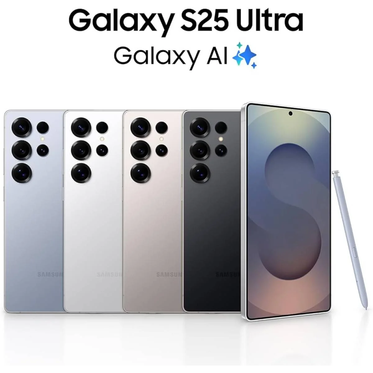 هاتف Samsung Galaxy S25 Ultra 5G رام 12GB وسعة 256GB