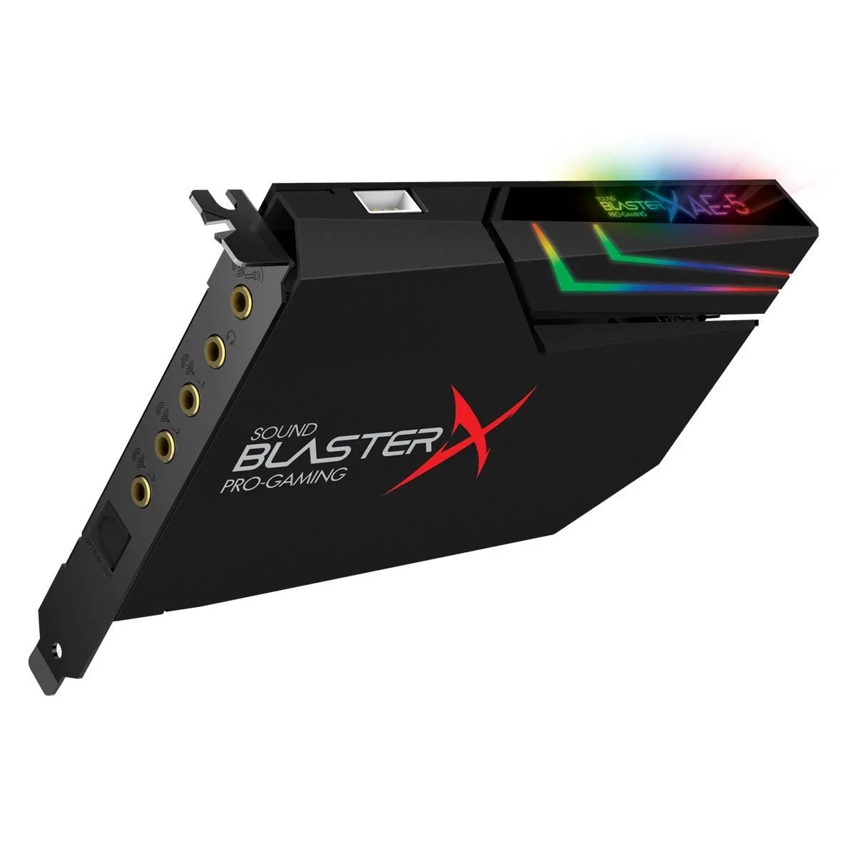 بطاقة صوت للألعاب Creative Sound BlasterX AE-5 Plus PCIe مع DAC - Thumbnail 3