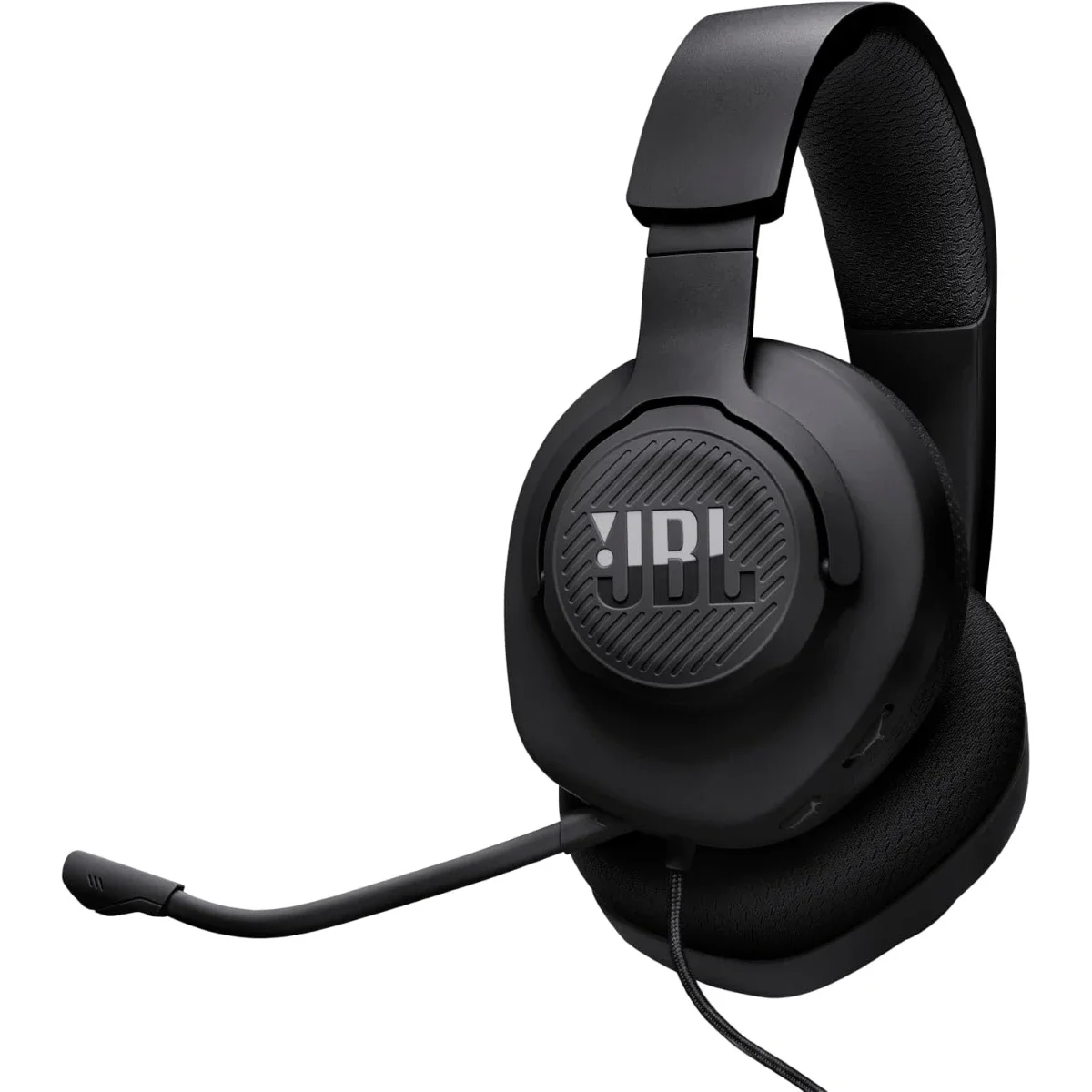سماعة ألعاب JBL Quantum 100M2 سلكية بمحركات 40 مم وميكروفون بوم قابل للفصل وكابل 1.2 متر - أسود - Thumbnail 2