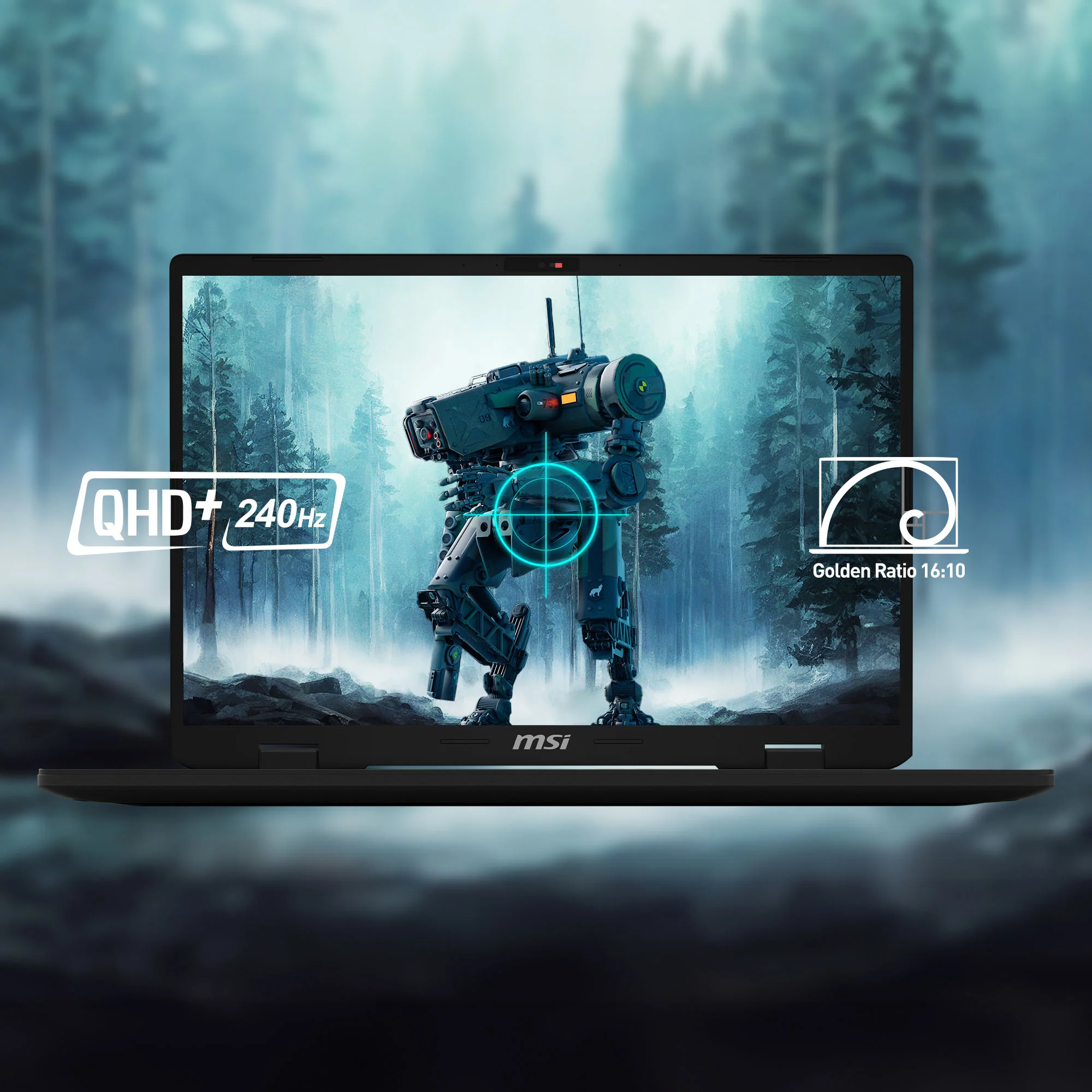 MSI Crosshair 17 HX AI (2025) D2XWGKG Gaming Laptop 17.0-inch 2.5K 240Hz Core Ultra 9 275HX RTX 5070 - Thumbnail 15