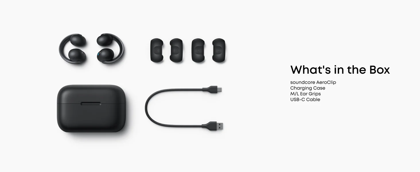 Anker Soundcore AeroClip Open-Ear Clip-On Earbuds with 12mm Drivers and Hi-Res Audio - Image 28