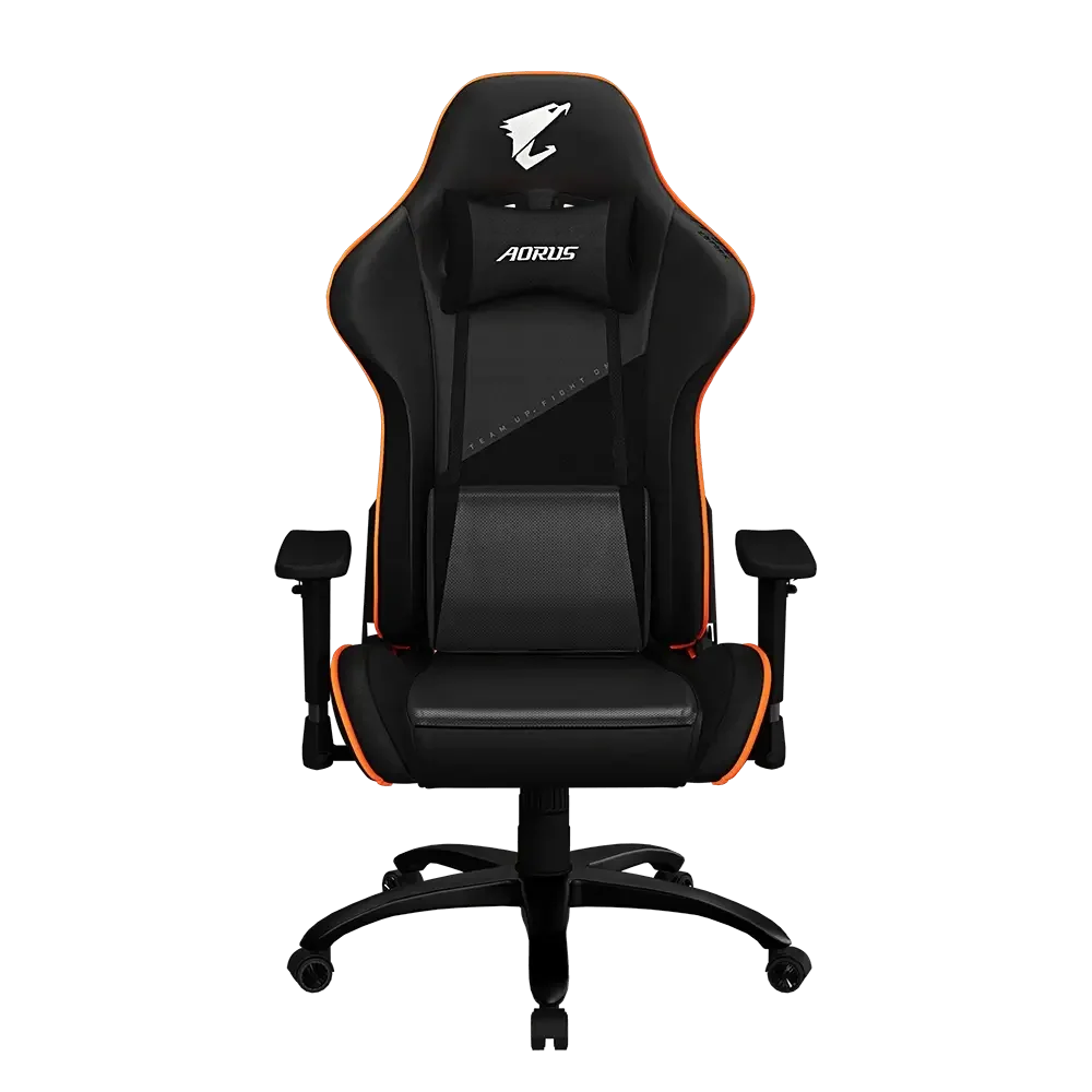 كرسي ألعاب بخامات جلد فاخرة ومخمل GIGABYTE AORUS - Image 2