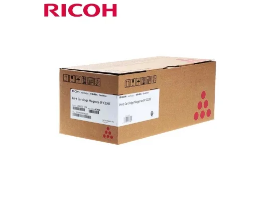 خرطوشة تونر Ricoh 407644 أصلية ماجنتا لطابعات SP C220 وSP C221 وSP C222 وSP C240 - Image 2