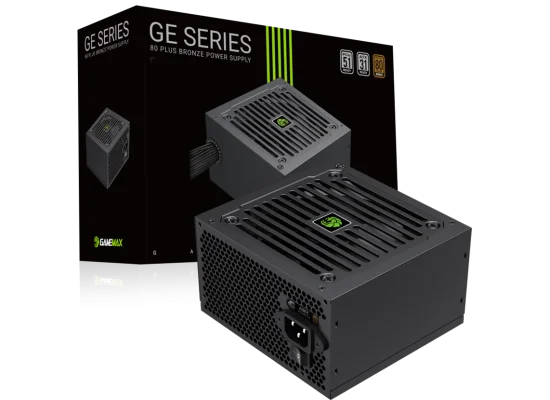 GameMax GE-650 650W ATX 3.1 Power Supply, PCIe 5.1 Ready, 16-Pin GPU Support, Bronze Efficiency - Image 2
