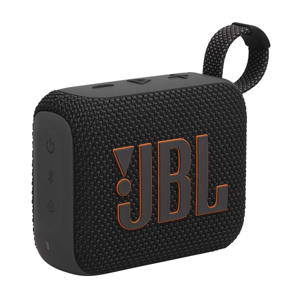JBL Go 4 Ultra-Portable Waterproof & Dustproof Bluetooth Speaker, Black [JBLGO4BLK]