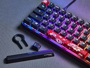 كيبورد ألعاب HyperX Alloy Origins 65 ميكانيكي بمفاتيح حمراء خطية وإضاءة RGB - Thumbnail 16