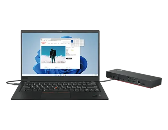 Lenovo ThinkPad Universal Thunderbolt 4 Dock with 8K Display Support and 135W Power Adapter - Black - Image 9