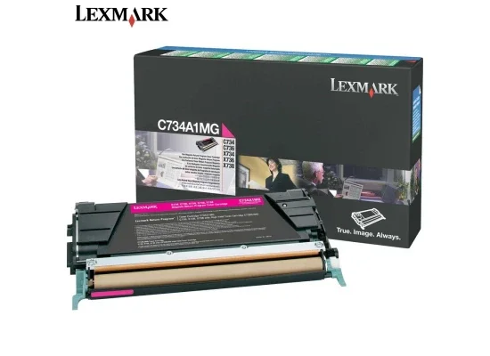 تونر Lexmark C734 أصلي ماجنتا - Image 2