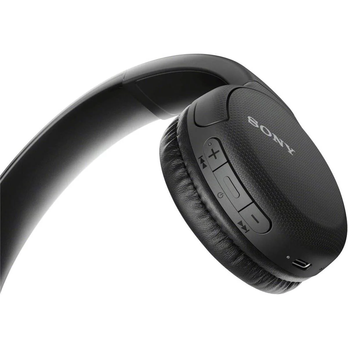 سماعات رأس Sony WH-CH510 لاسلكية Bluetooth 5.0 ببطارية 35 ساعة سوداء - Thumbnail 2