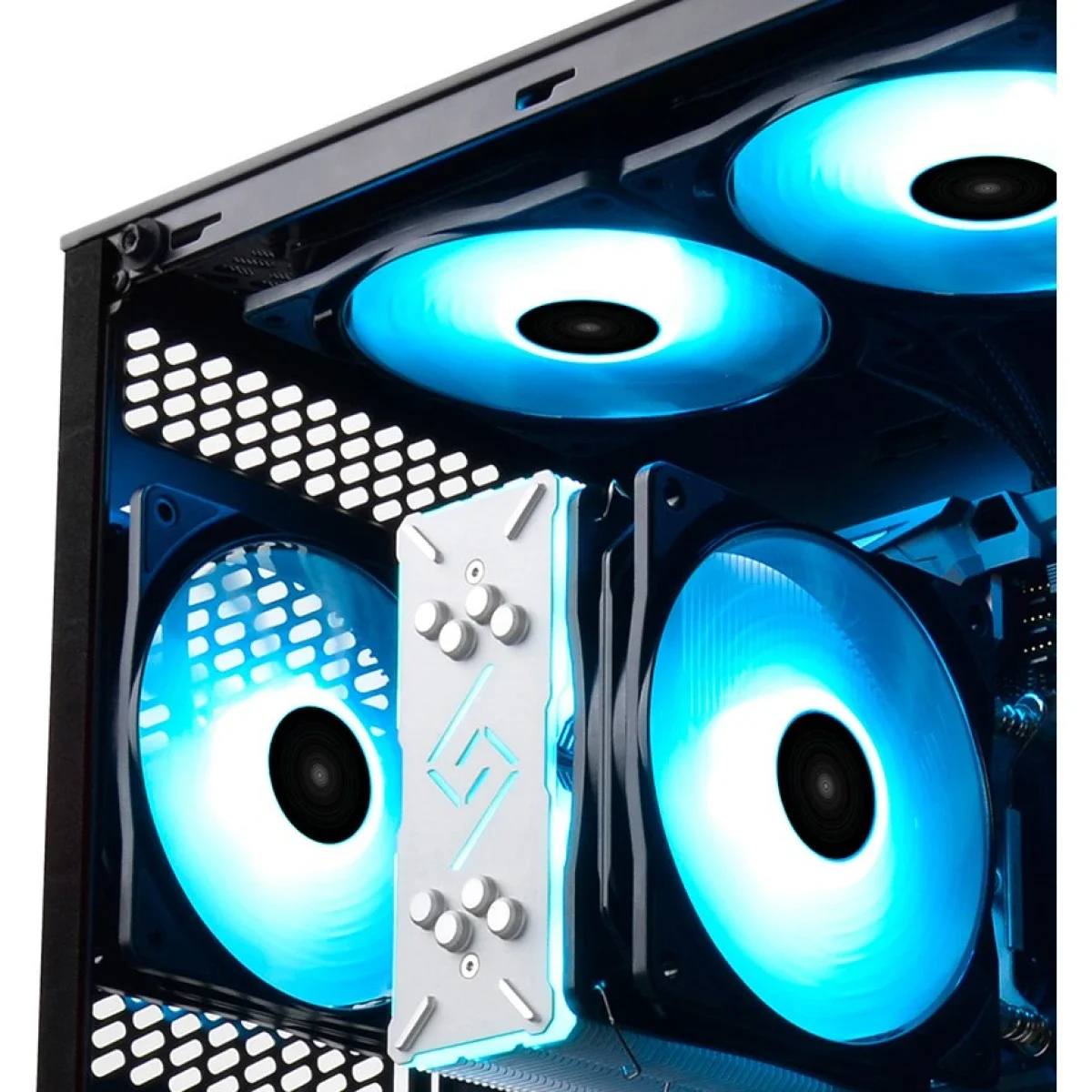 DeepCool RF12 FS RGB 120mm PWM Case Fan Pack of 3 Black - Image 6