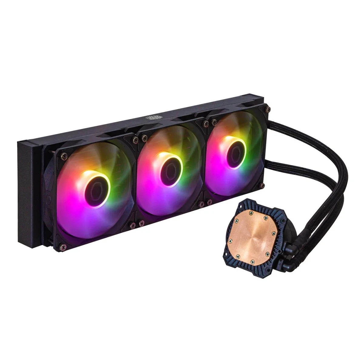 مبرد سائل للمعالج Cooler Master MASTERLIQUID ML360L ARGB 360 مم - Thumbnail 3