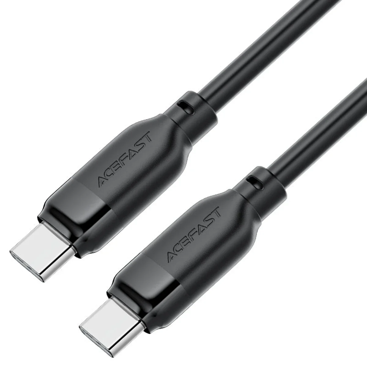 كابل ACEFAST C16-03 USB-C إلى USB-C للشحن السريع ونقل البيانات 60 واط 1.2 متر أسود - Thumbnail 2