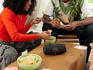 سماعة JBL Charge 5 بلوتوث محمولة مقاومة للماء مع باور بانك - تركوازي - Thumbnail 9