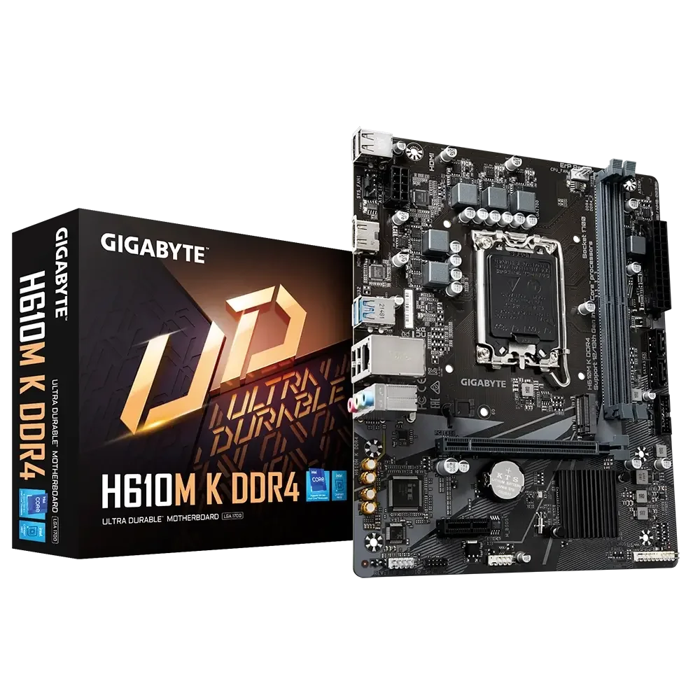 GIGABYTE DDR4 Motherboard H610M K