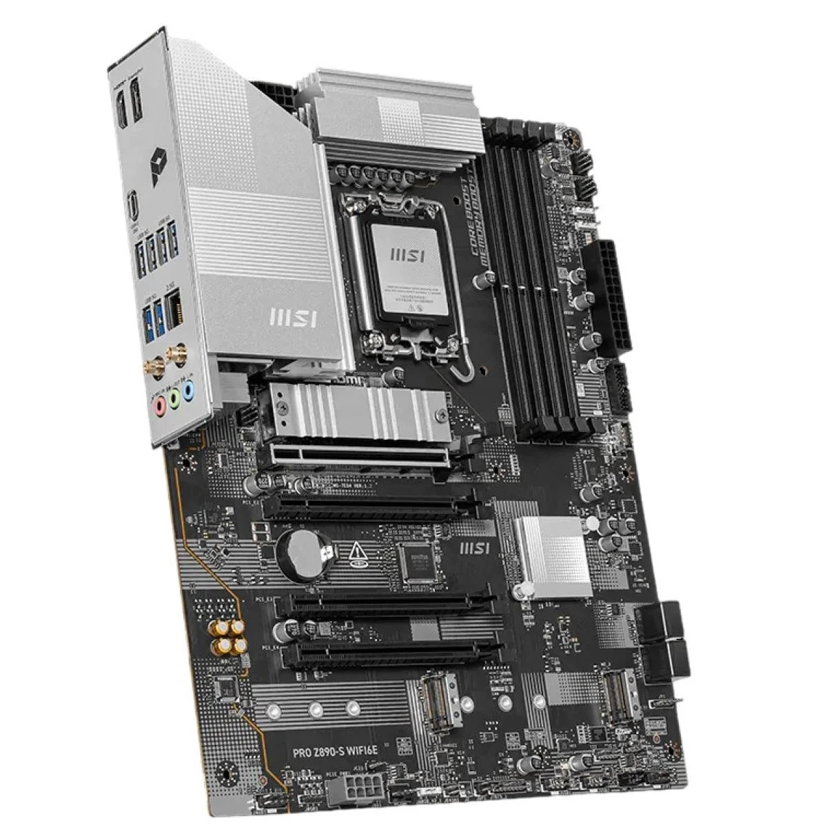 MSI PRO Z890-S WIFI Wi-Fi 6E ATX Motherboard for Intel Core Ultra Series 2 - Thumbnail 2