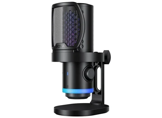 Boya CastMic G40 RGB Noise-Cancelling USB Microphone, 192 kHz/24-bit, Black - Image 6
