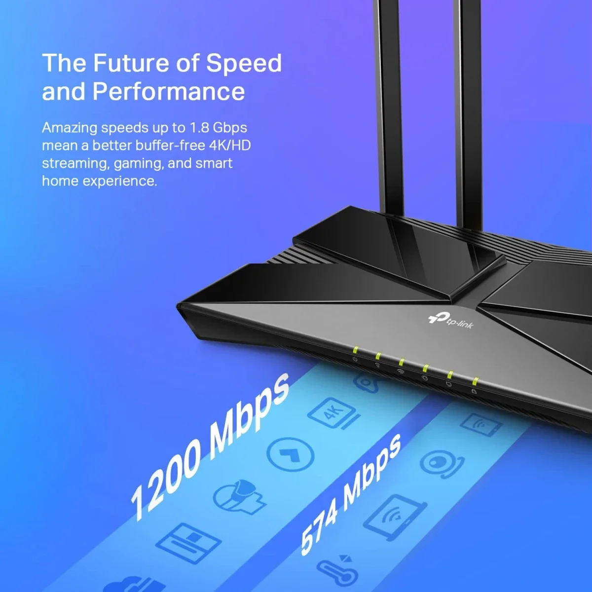 راوتر TP-LINK Archer AX23 AX1800 Wi‑Fi 6 ثنائي النطاق جيجابت - Thumbnail 3