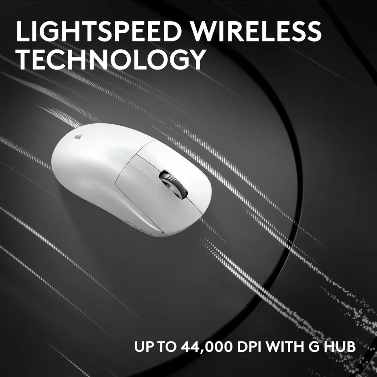 ماوس ألعاب لاسلكي Logitech G PRO X SUPERLIGHT 2c بوزن 51 جم أبيض - Thumbnail 6