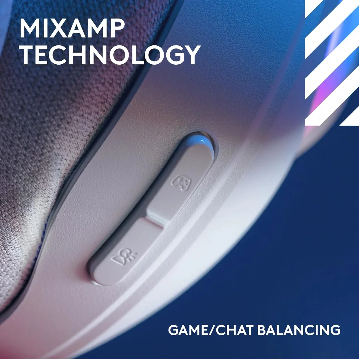 سماعة ألعاب لاسلكية Logitech ASTRO A20 X LIGHTSPEED باللون الأبيض - Image 6
