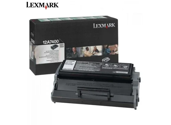 Lexmark E321 Original Black Toner Cartridge 12A7400 - Image 2