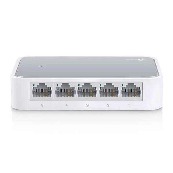 TP-LINK TL-SF1005D 5-Port 10/100Mbps Fast Ethernet Desktop Switch - Thumbnail 2