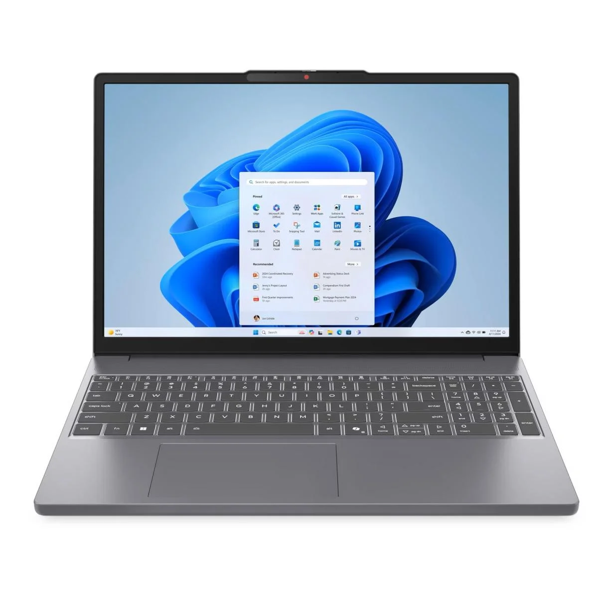 Lenovo IdeaPad Slim 3 Laptop, 15.3 Inch FHD+ IPS Display, Intel Core i5-13420H, 8GB RAM, 512GB SSD, Luna Grey