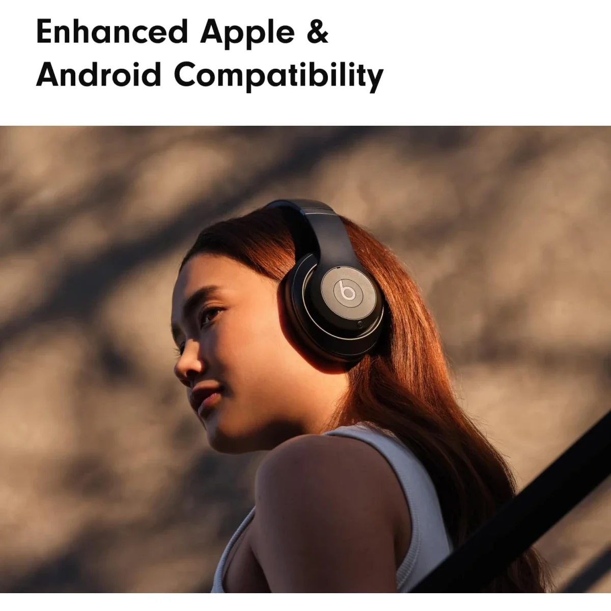 سماعات رأس فوق الأذن Beats Studio Pro لاسلكية مع إلغاء الضوضاء النشط وصوت USB-C بدون فقدان، أسود - Thumbnail 6