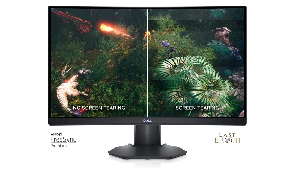 Dell S2422HG 24-Inch Curved FHD 165Hz 1ms Gaming Monitor - Thumbnail 11