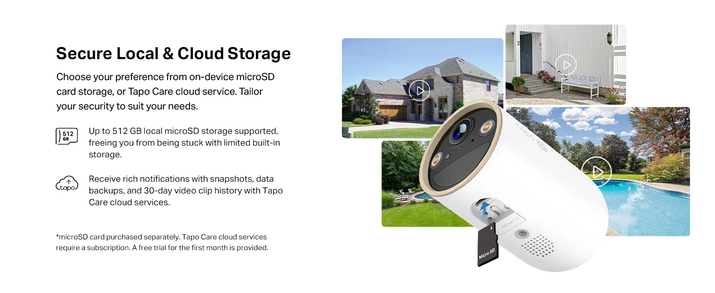TP-LINK Tapo C460 KIT 4K 8MP Battery Solar Outdoor Wireless Security Camera - Thumbnail 18