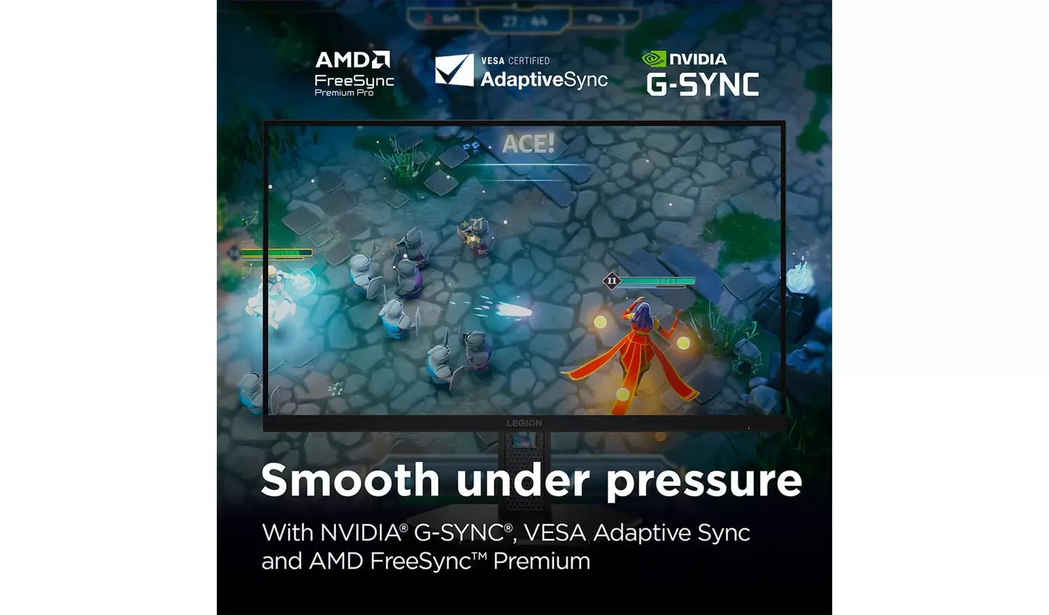 Lenovo Legion 27Q-11 27-inch QHD 2K IPS 0.5ms 300Hz Gaming Monitor - Thumbnail 7