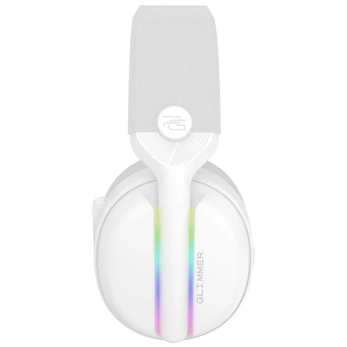 Proove Glimmer Dual-Wireless RGB Gaming Headset, White (WHGL00022002) - Thumbnail 2