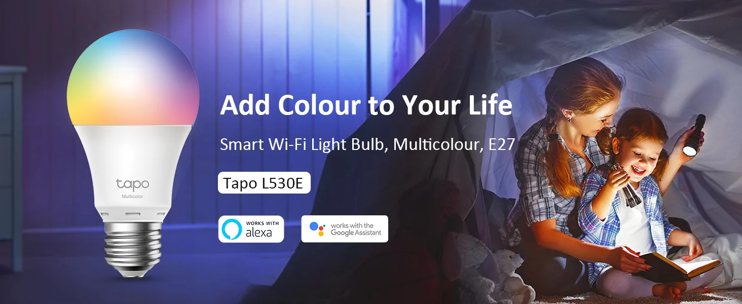 لمبة ذكية LED Wi‑Fi من TP-LINK Tapo L530E RGBW قابلة للتعتيم 16 مليون لون بقدرة مكافئة 60 واط - Image 8