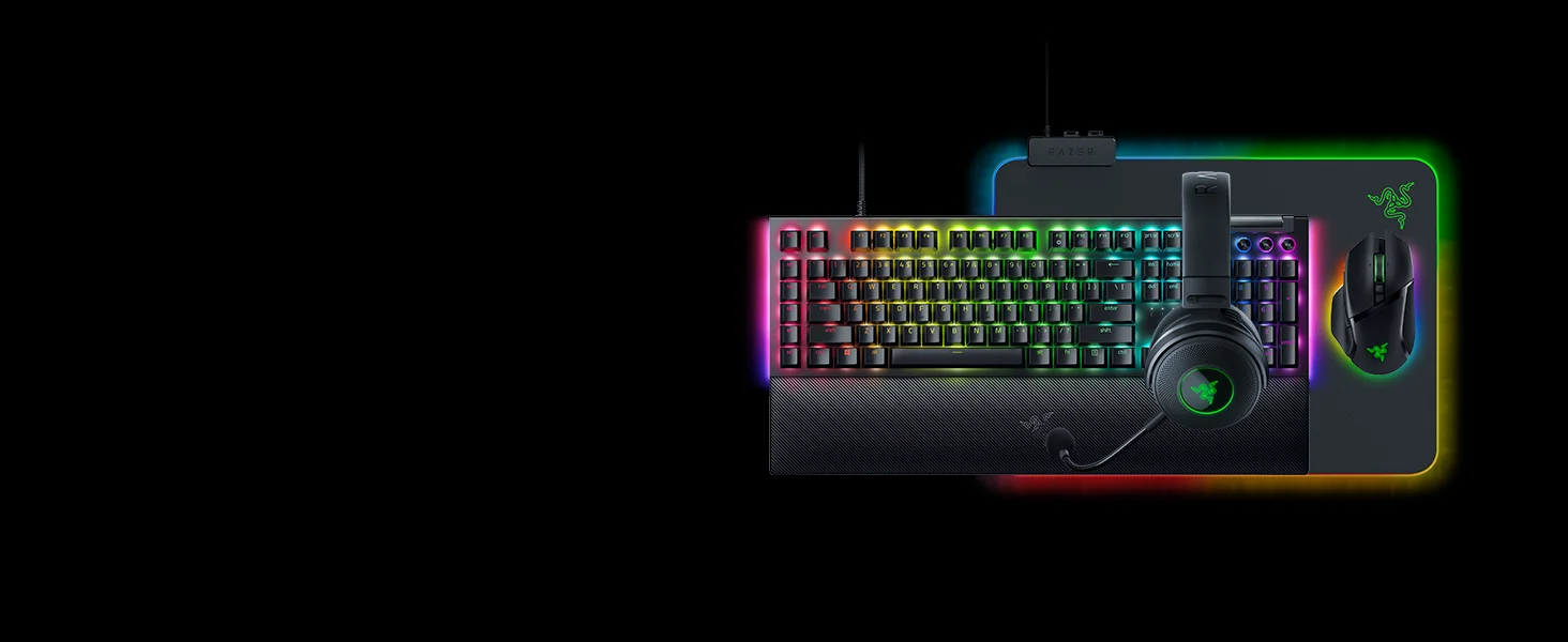 كيبورد ألعاب Razer BlackWidow V4 ميكانيكي بسويتشات خضراء - أسود - Thumbnail 18