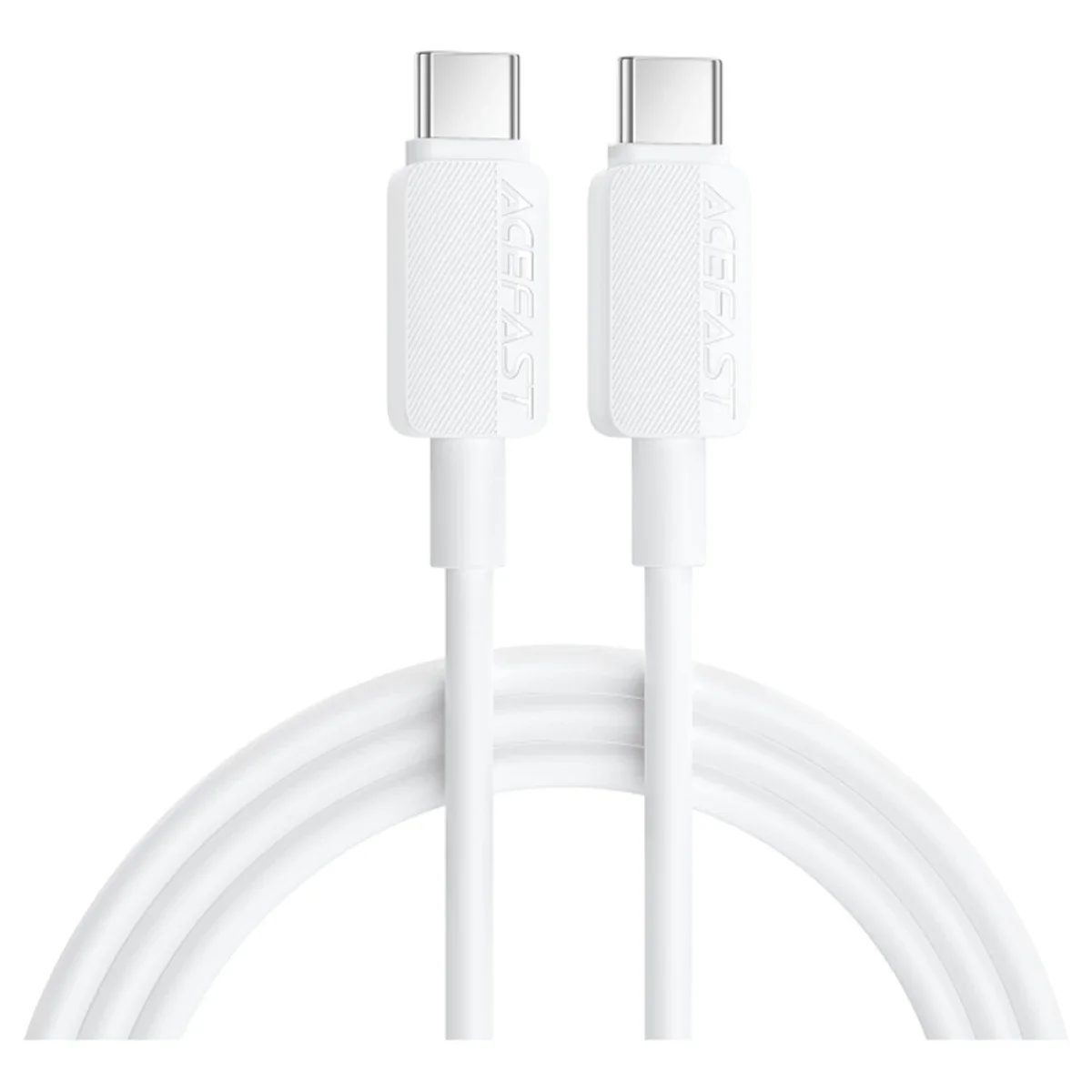 ACEFAST C26-03 60W USB-C to USB-C PVC Charging & Data Cable - White