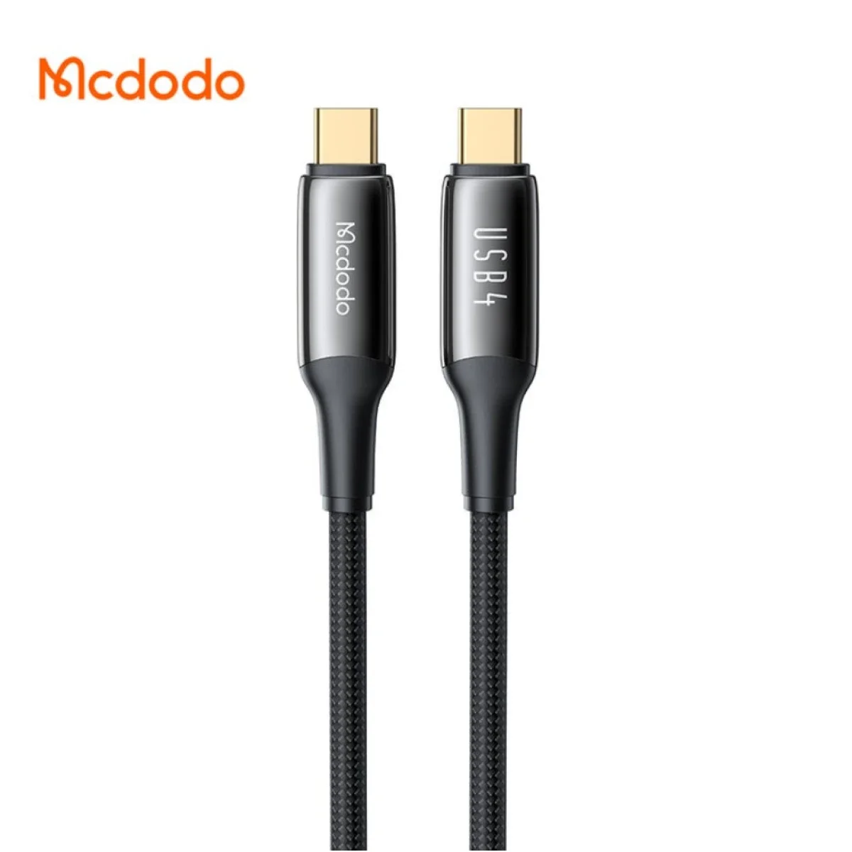 Mcdodo CA-2990 Thunderbolt 4 USB-C to USB-C Cable, 240W 5A, USB 4.0, 1.2m - Thumbnail 2